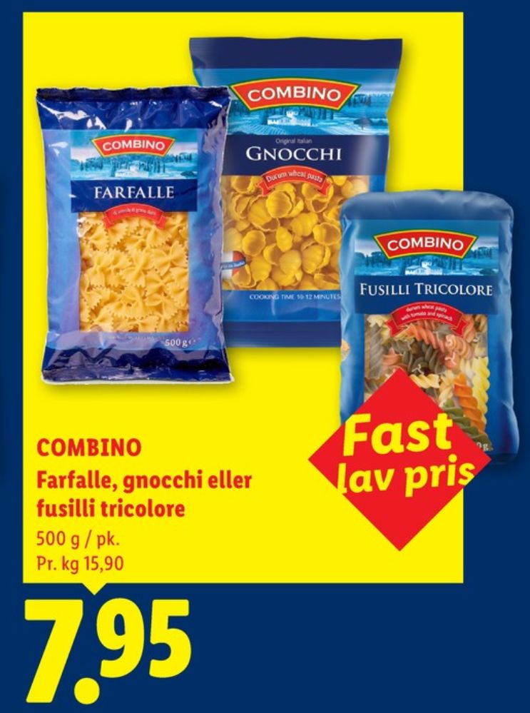 Combino, Farfalle