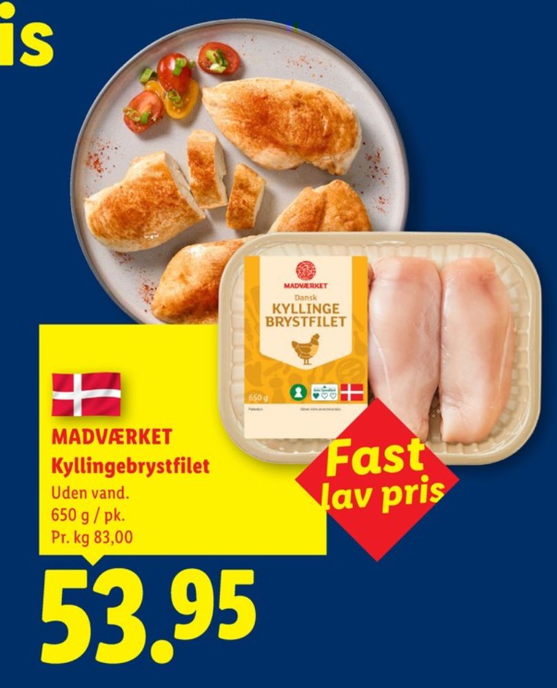 Madværket, Kyllingebrystfilet