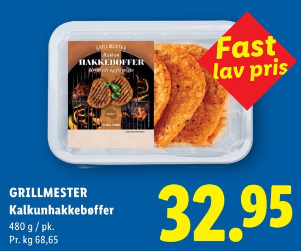 Grillmester, Kalkunbøffer