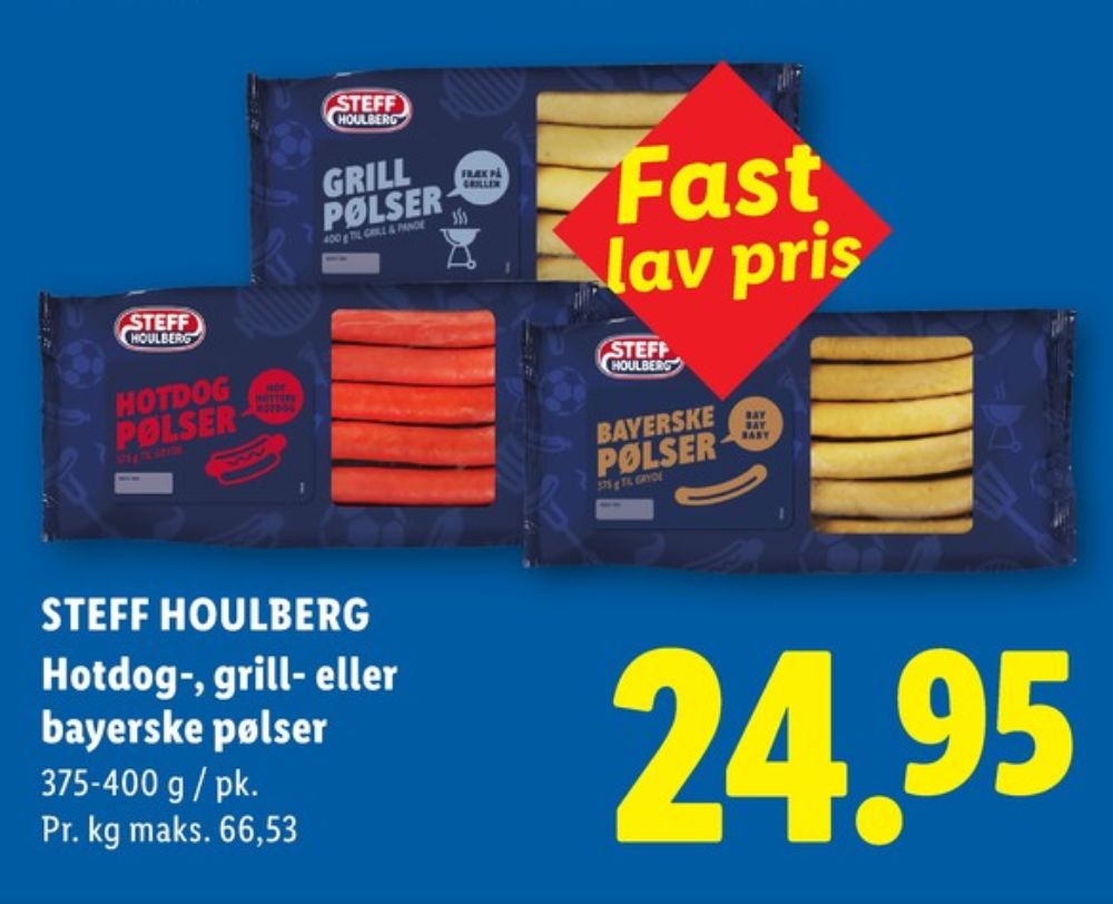 Steff Houlberg, Grillpølser