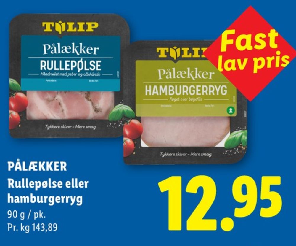 Pålækker, Rullepølse