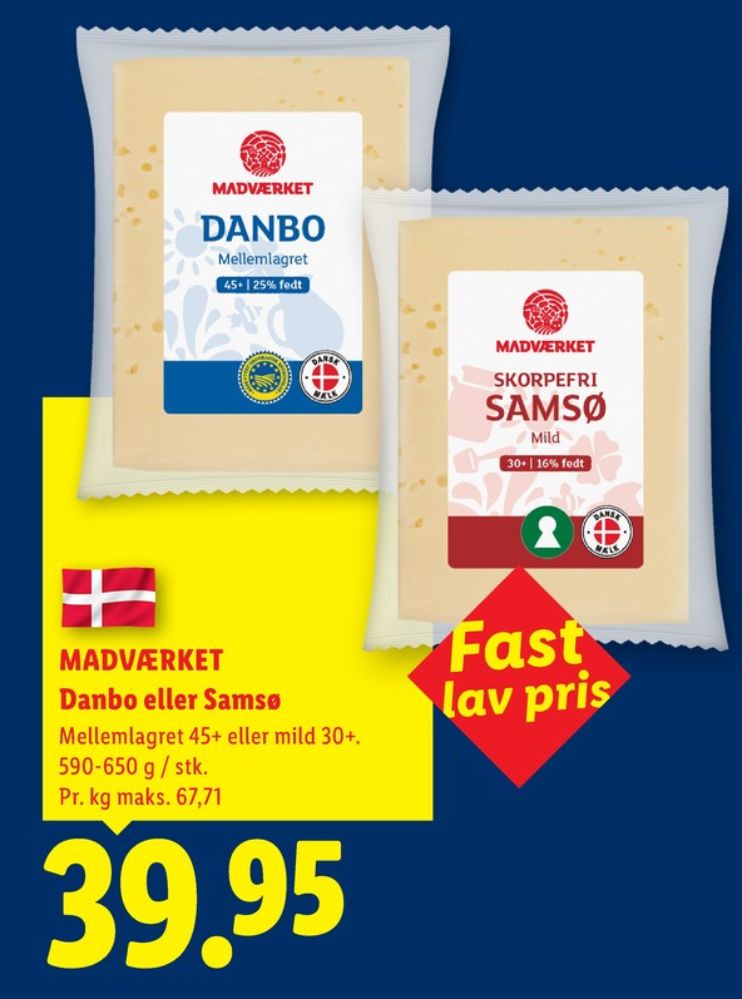 Madværket, Skæreost Samsø Mild