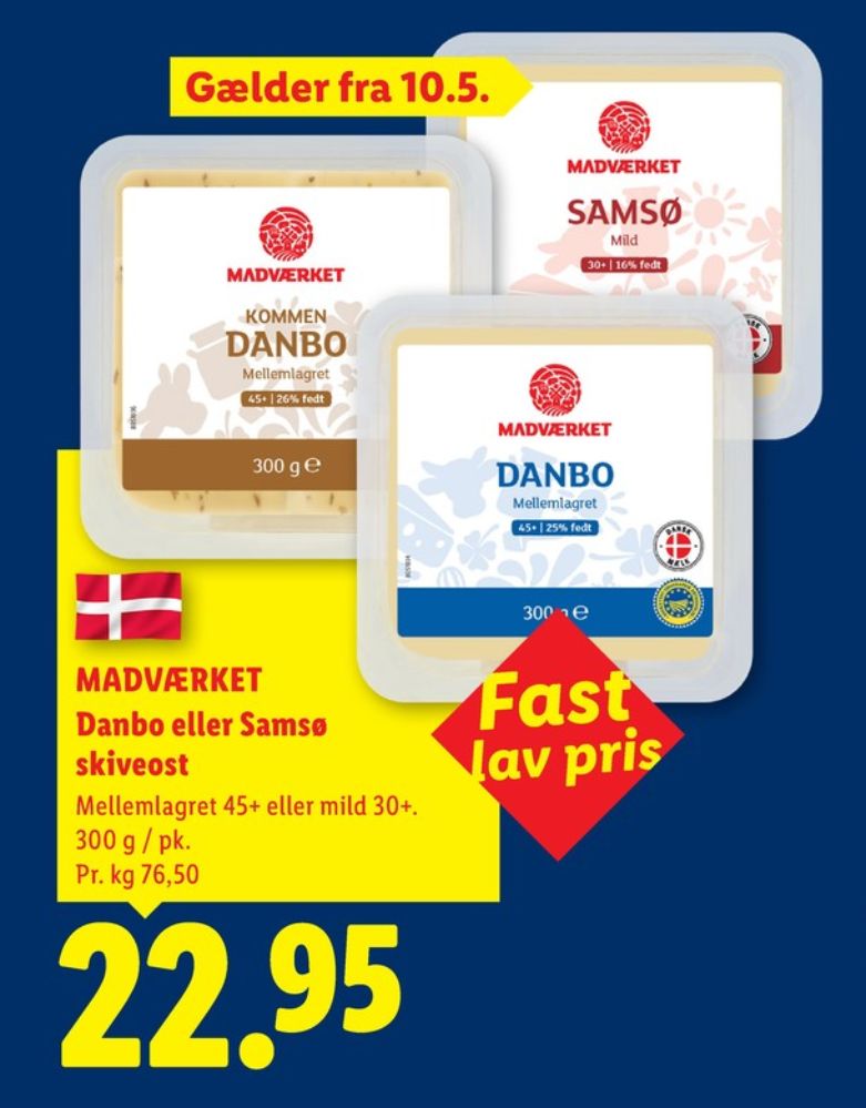 Madværket, Skiveost Samsø