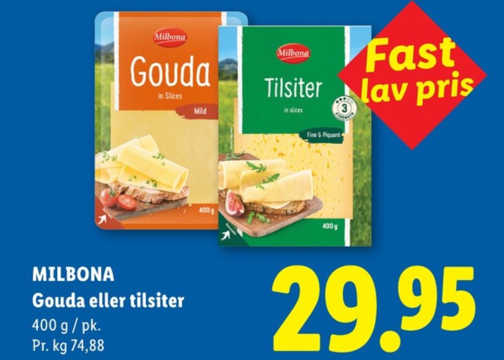 Milbona, Skiveost Gouda