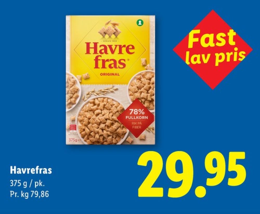 Quaker, Havrefras