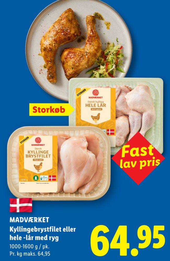 Madværket, Kyllingelår