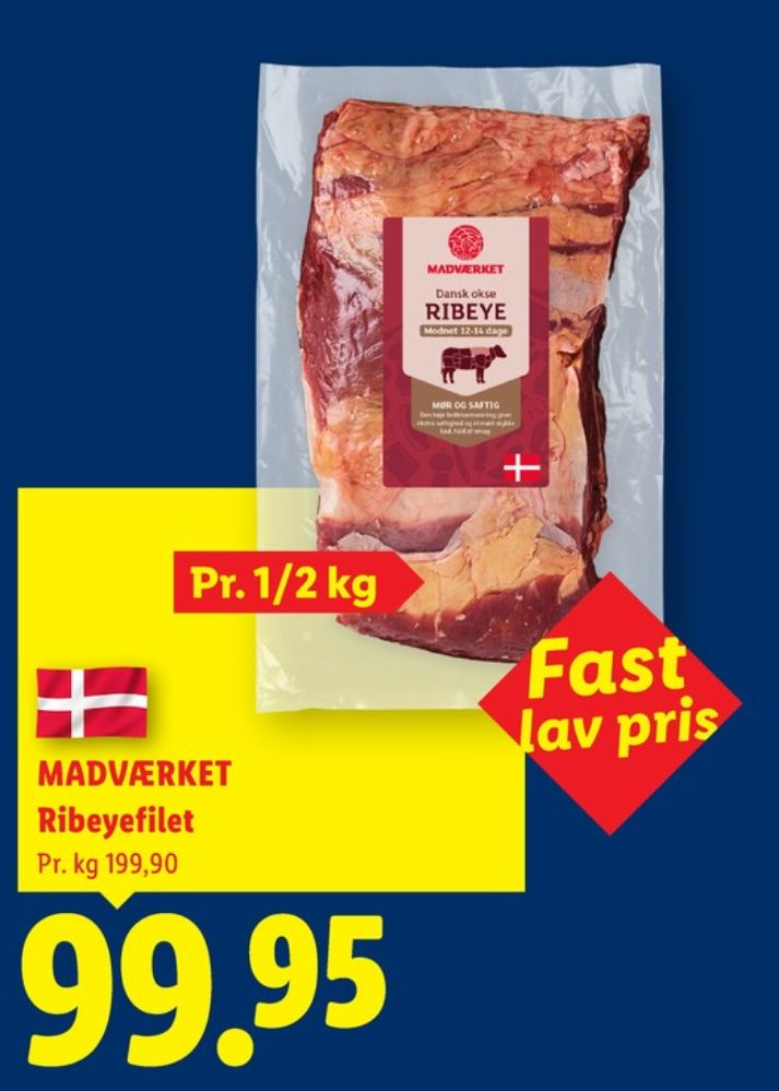 Madværket, Ribeyefilet