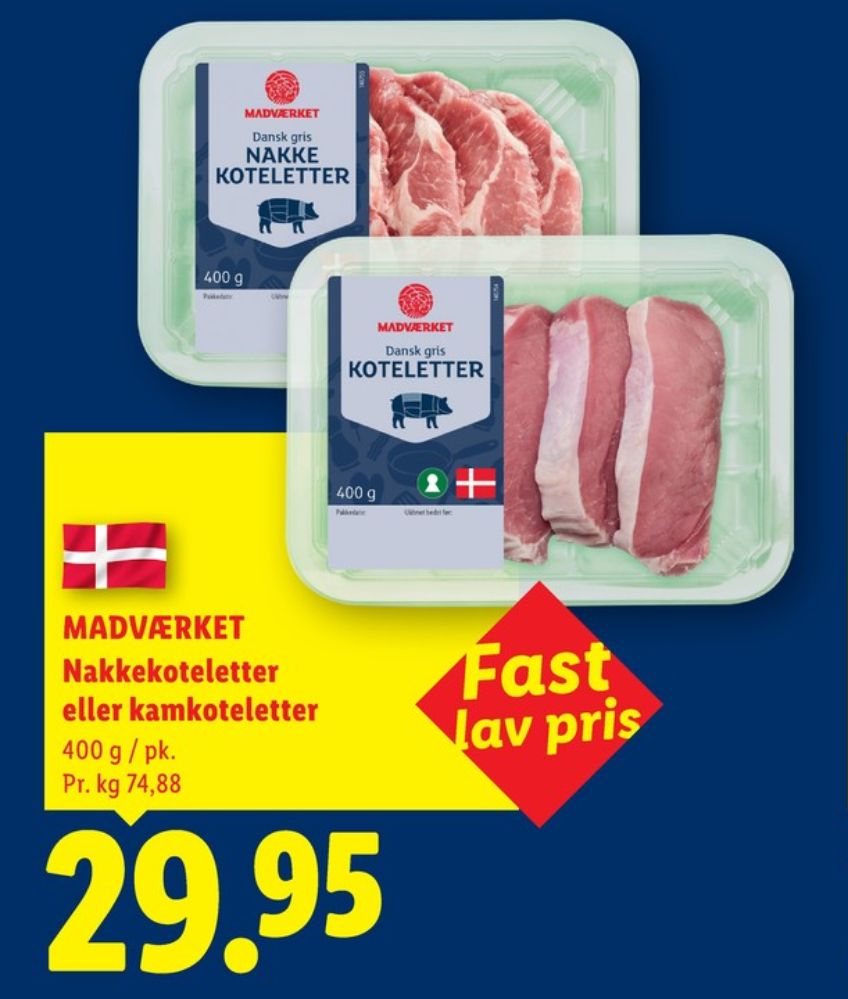 Madværket, Nakkekoteletter
