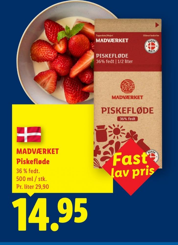 Madværket, Piskefløde 36%