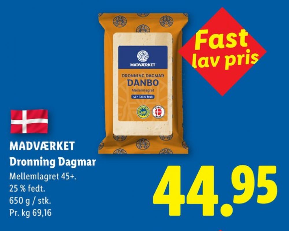 Madværket, Skæreost Dronning Dagmar Danbo