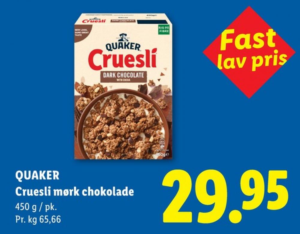 Quaker, Cruesli Dark Chocolate