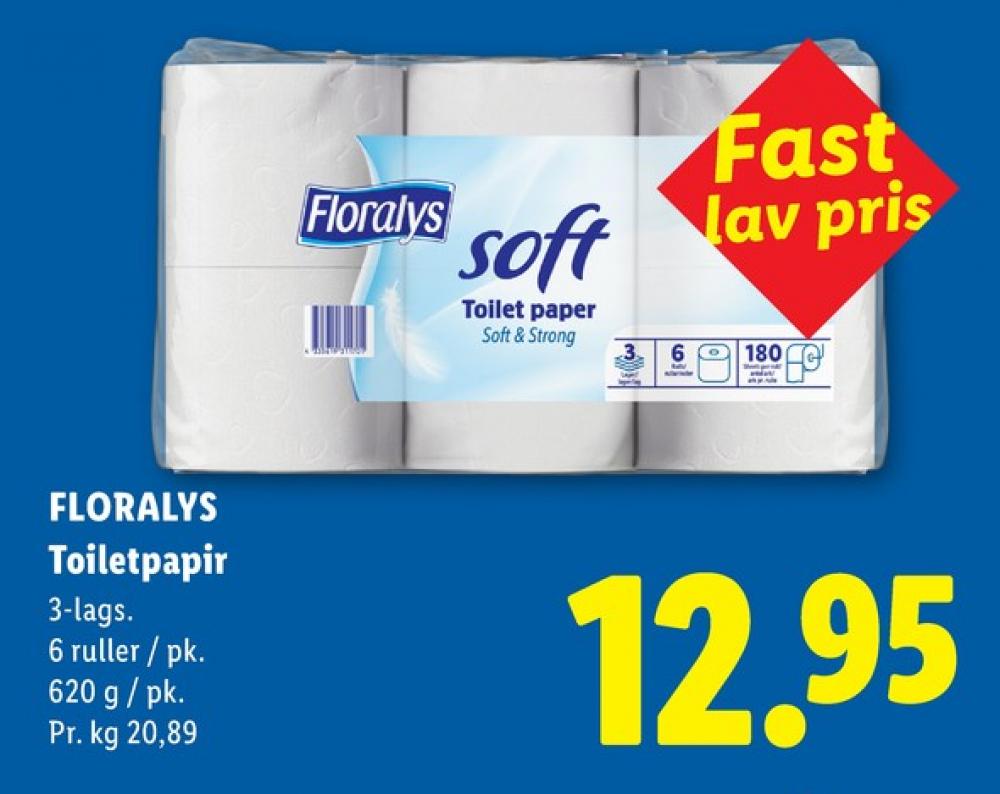 Floralys Soft, Toiletpapir