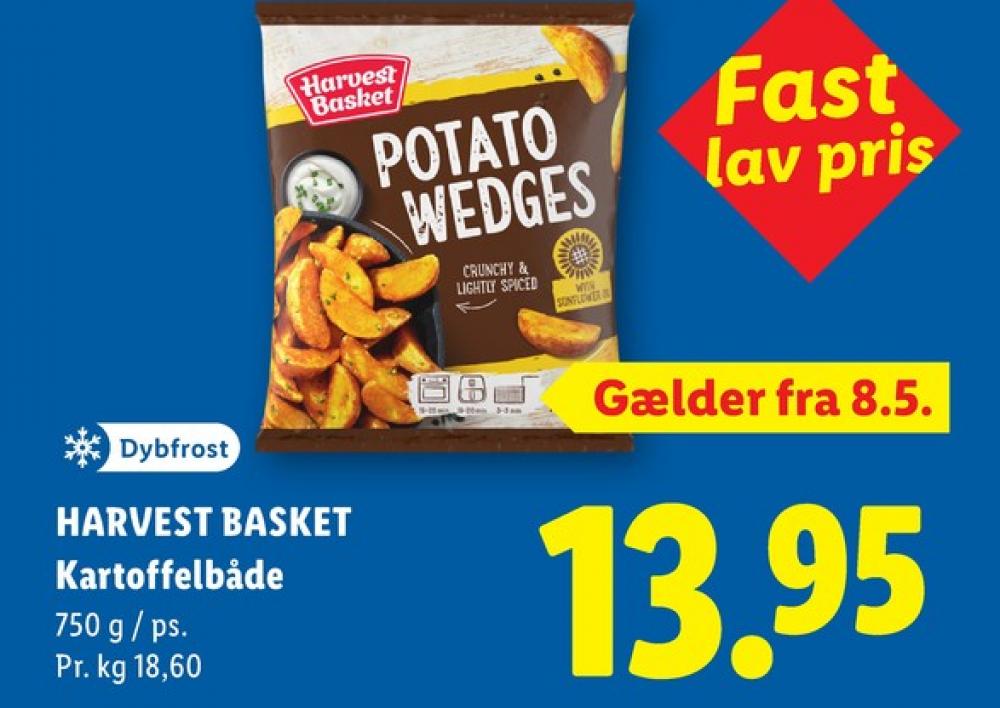 Harvest Basket, Potato Wedges
