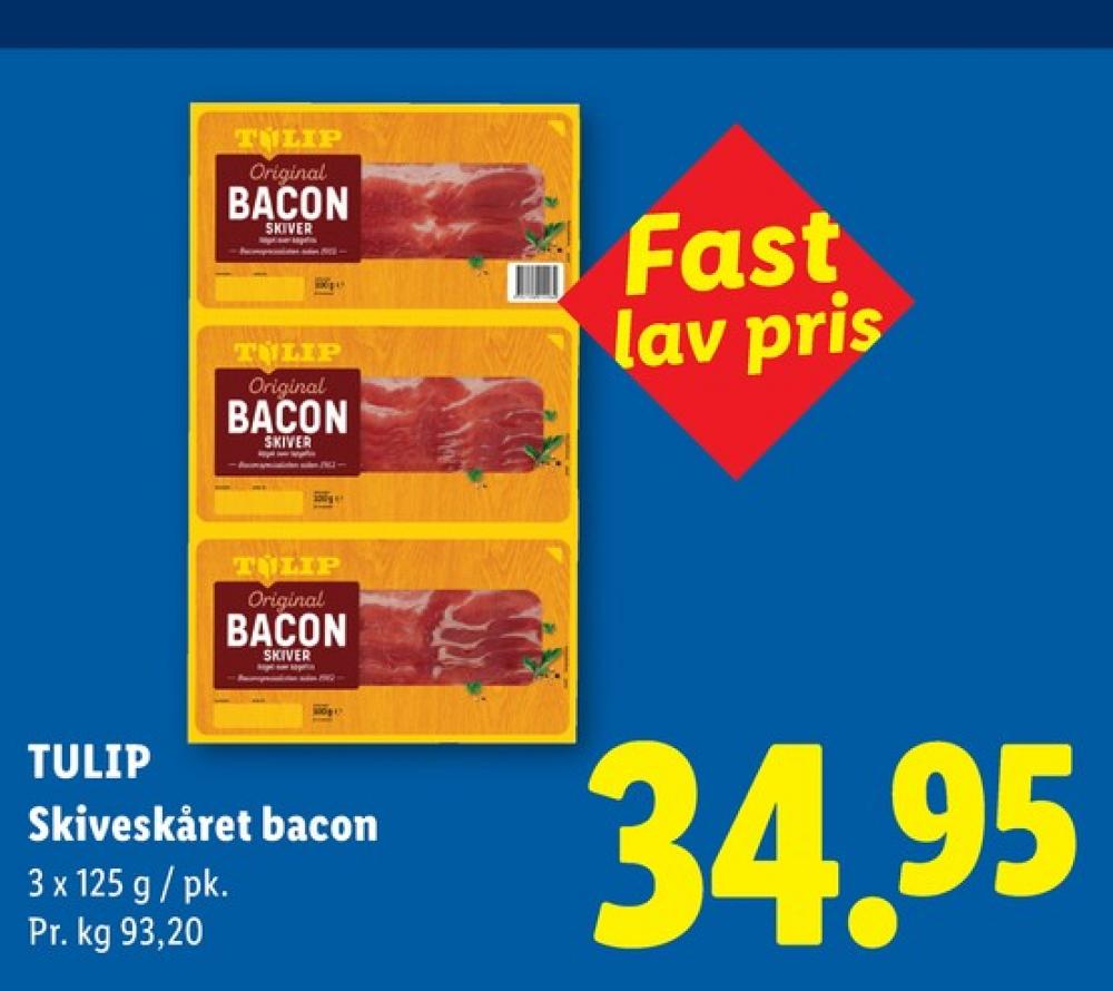 Tulip, Baconskiver