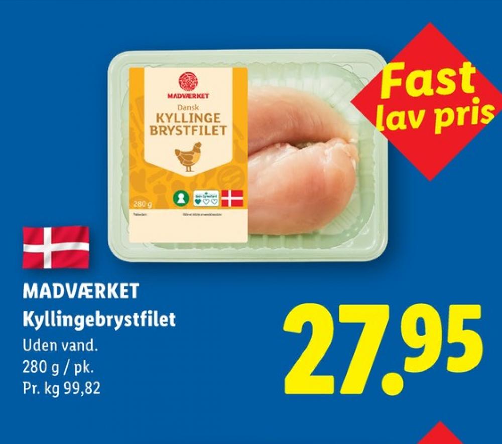 Madværket, Kyllingebrystfilet
