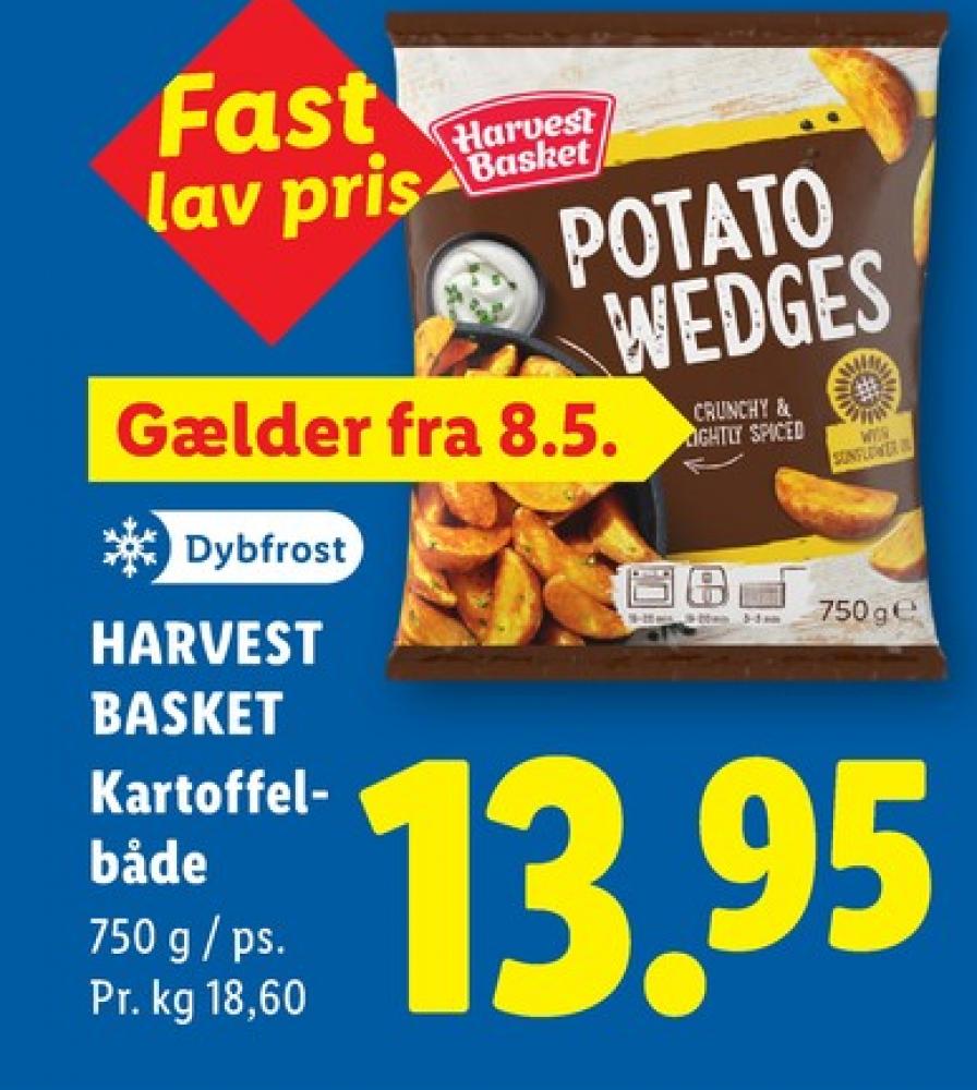 Harvest Basket, Potato Wedges