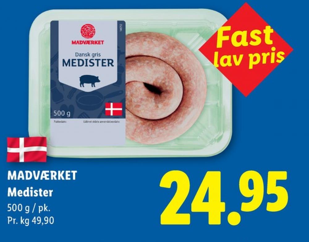 Madværket, Medister