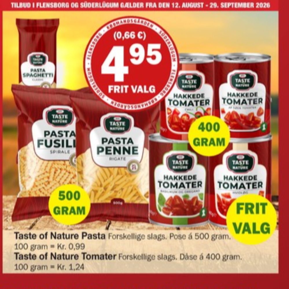 Taste of Nature, Pasta Fusilli Spirale