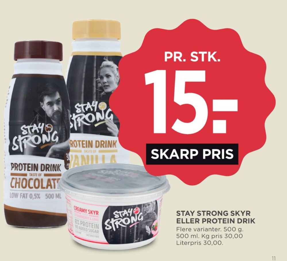 Stay Strong, Jordbær & Lime Skyr 