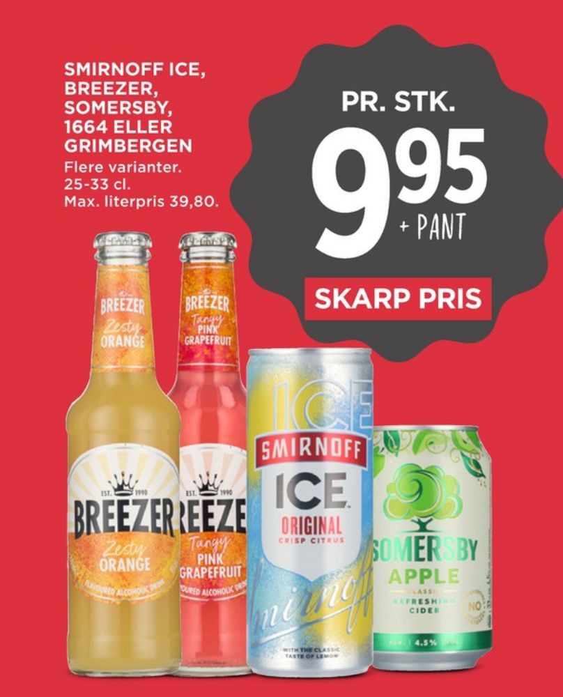 Bacardi Breezer, Tangy Pink Grapefrugt