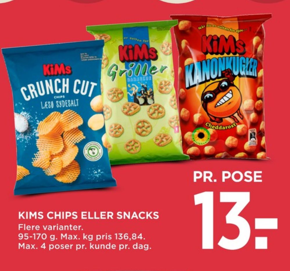Kims, Crunch Cut Chips Læsø Sydesalt