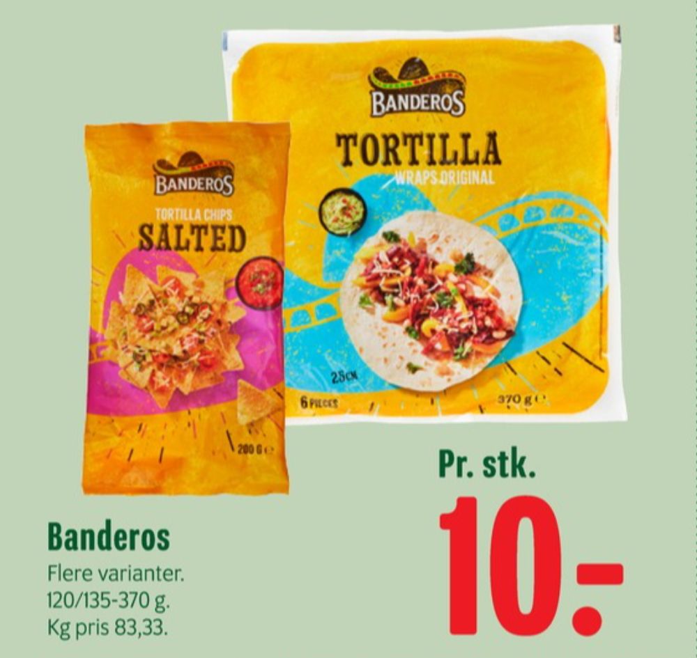 Banderos, Tortilla Chips Salted