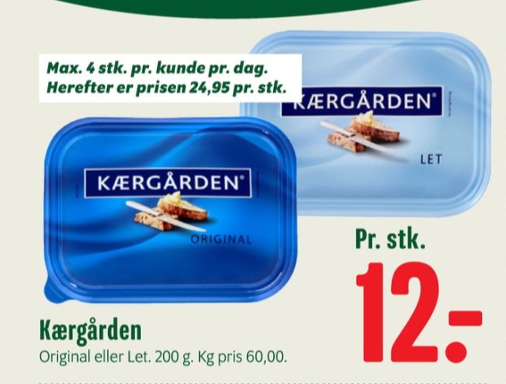 Kærgården, Smørbar Let