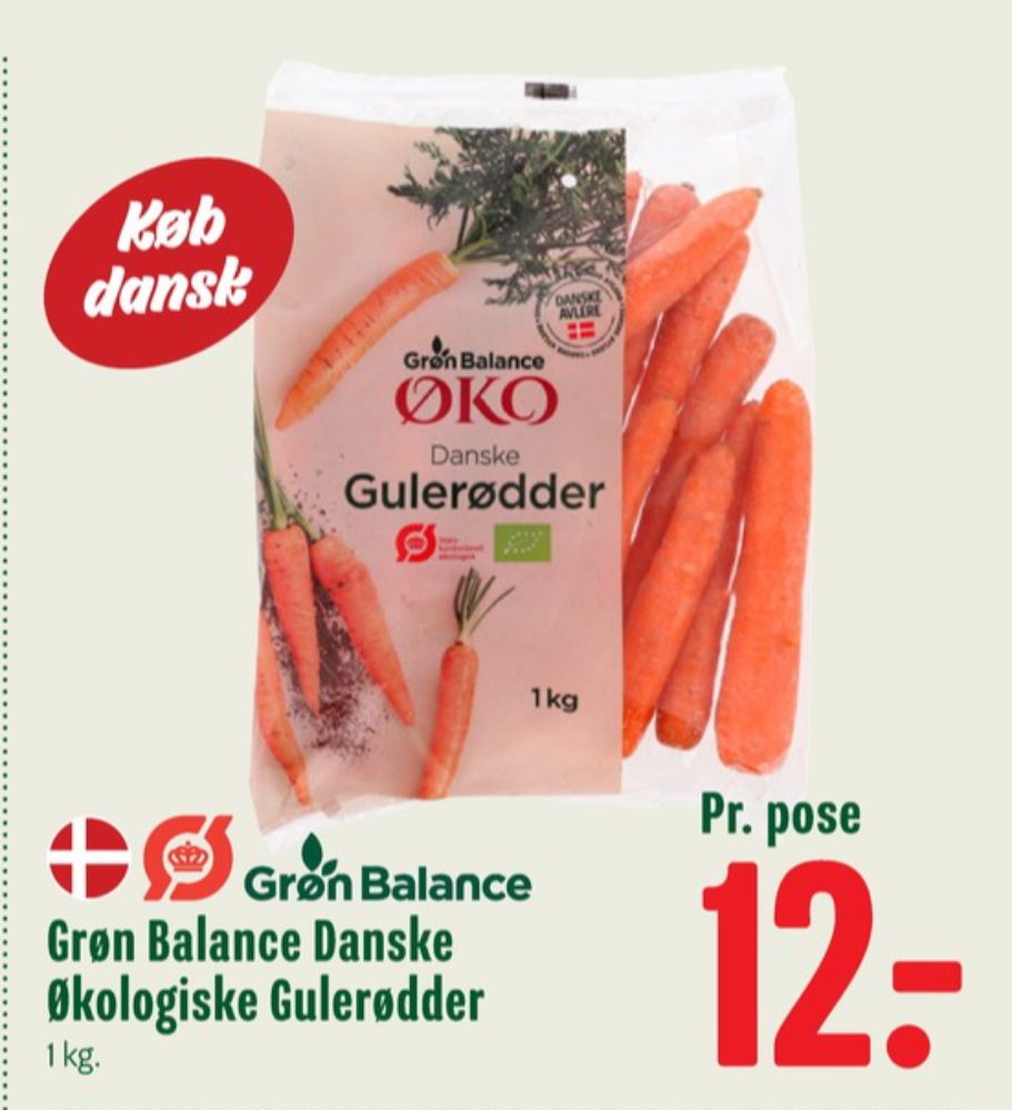 Grøn Balance, Gulerødder