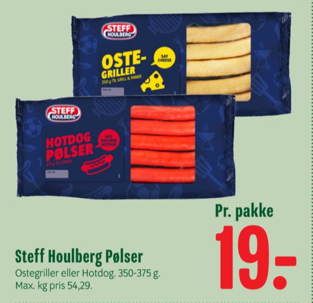 Steff Houlberg, Hotdogpølser