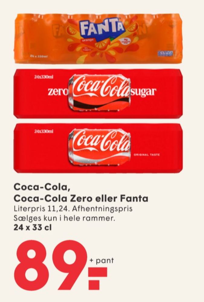Coca Cola, Cola 24 pk.