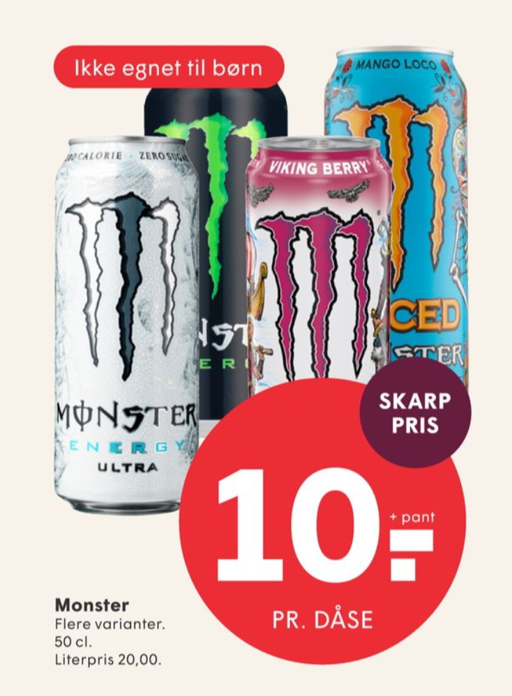 Monster Mango Loco, Energidrik