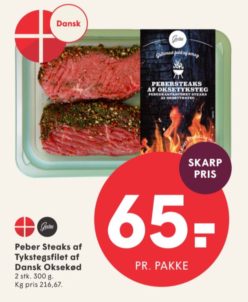 Gestus, Oksesteaks