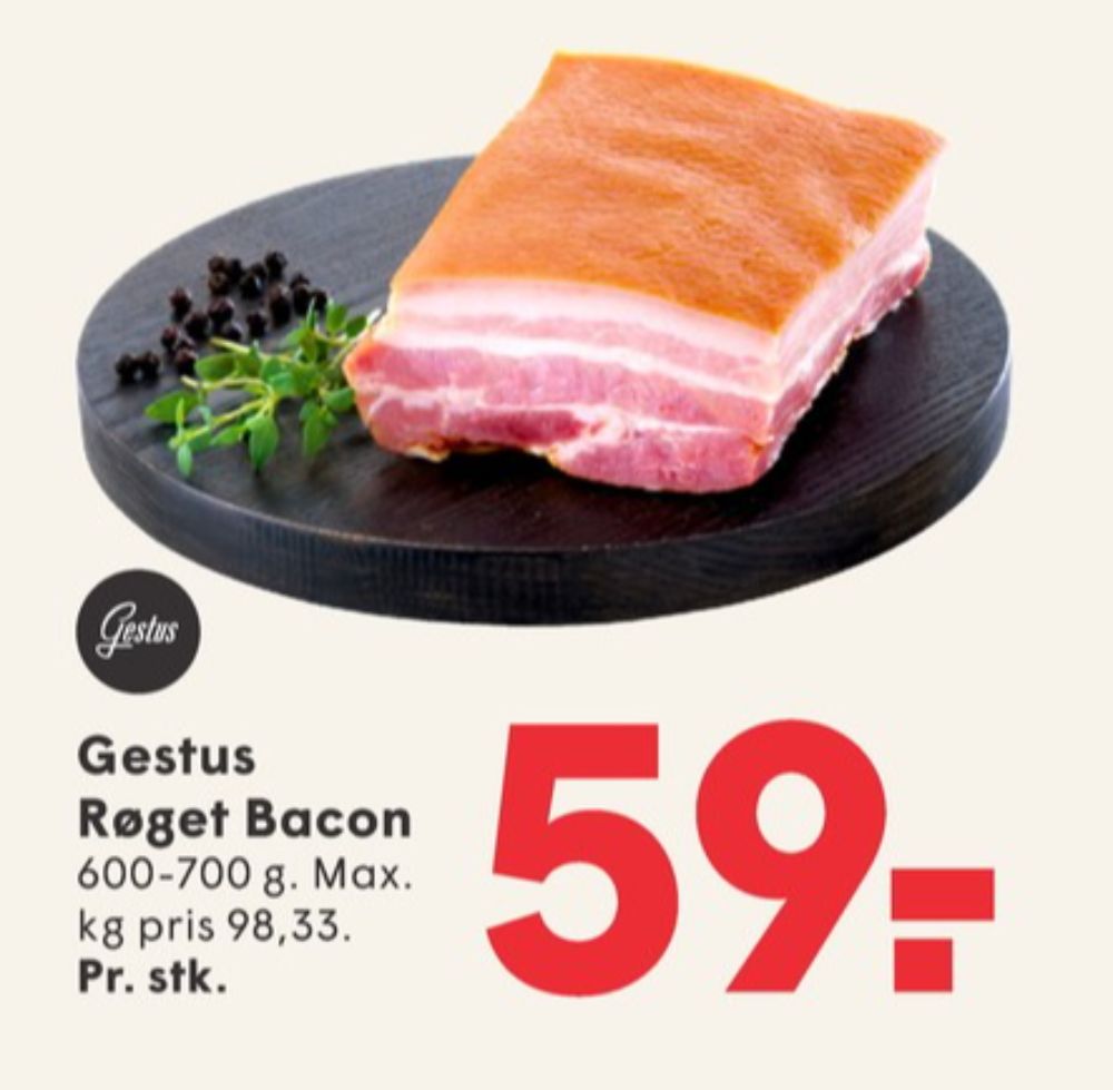 Gestus, Bacon