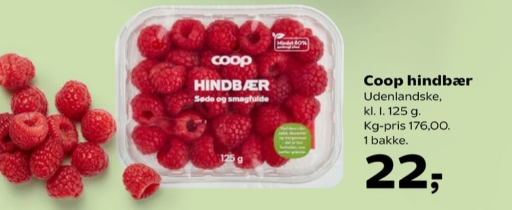 Coop, Hindbær