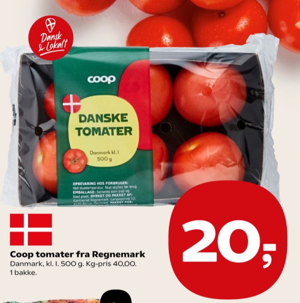 Coop, Tomater