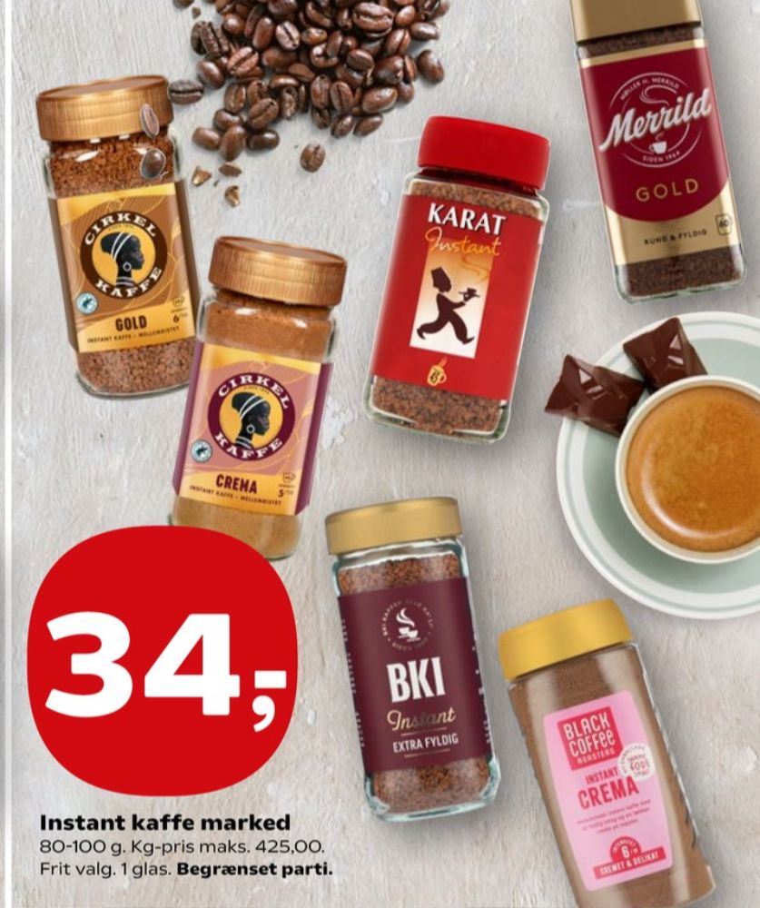 Cirkel Gold, Instant Kaffe