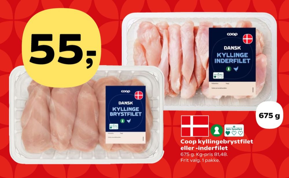 Coop, Kyllingebrystfilet