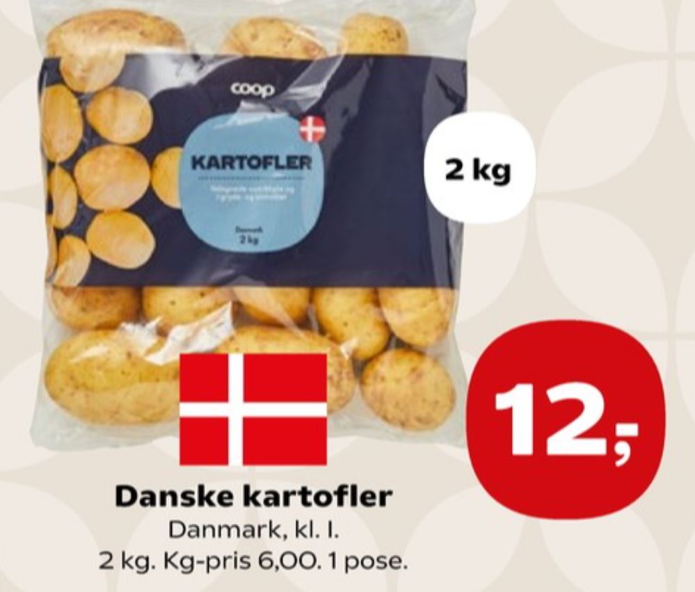 Coop, Kartofler