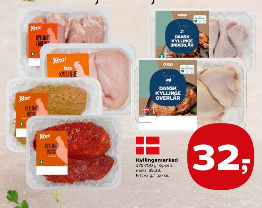 Xtra, Kyllingebrystfilet