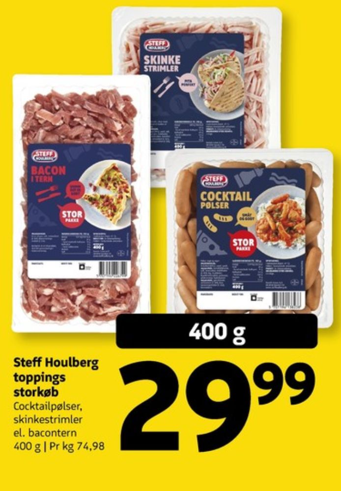 Steff Houlberg, Bacontern
