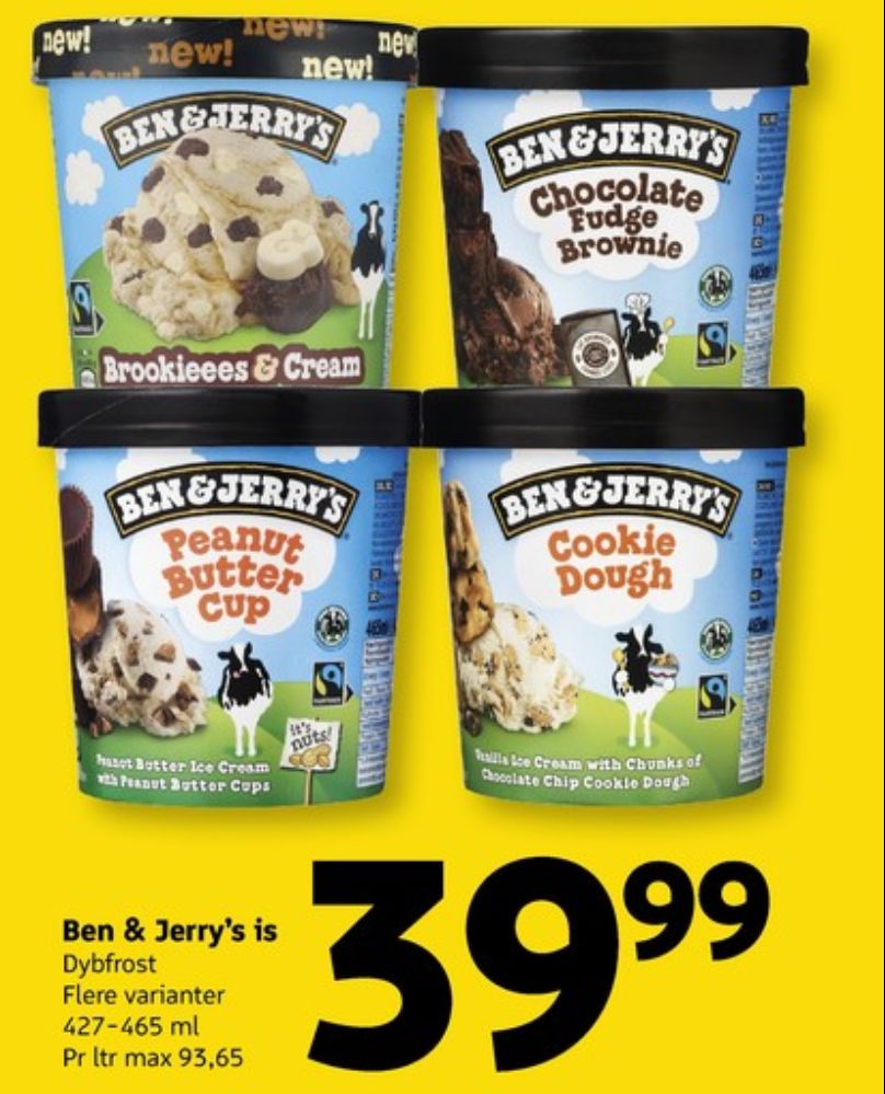 Frisko Ben & Jerry's, Chocolate Fudge Brownie is