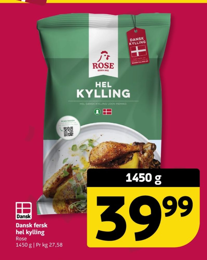 Rose, Kylling