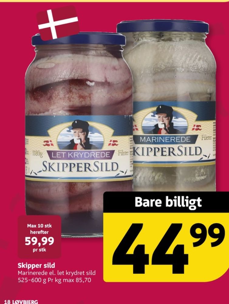 Skipper, Sild