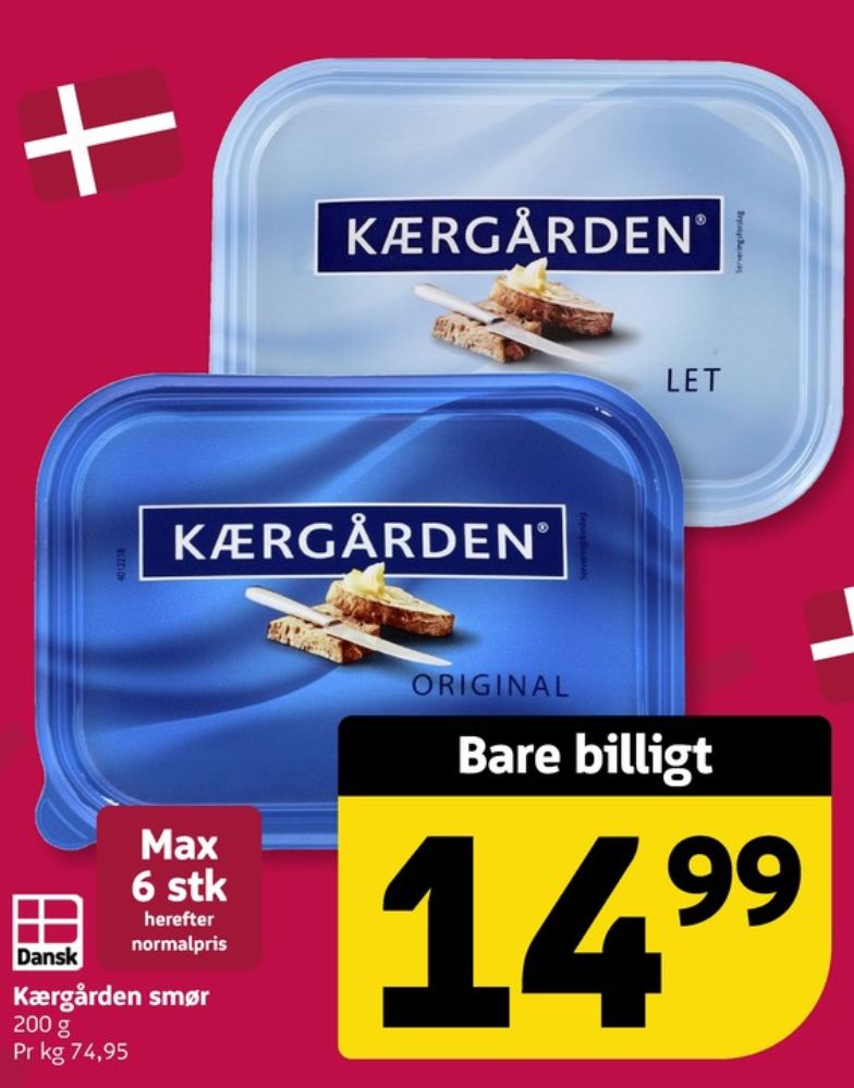 Kærgården, Smørbar