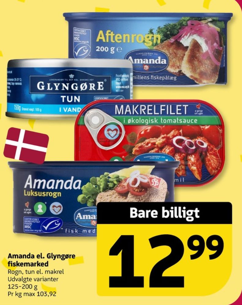 Amanda Seafood, Luksusrogn