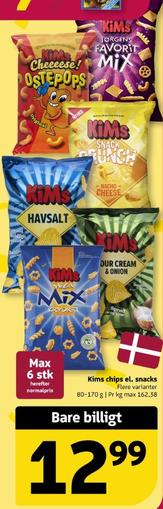 Kims, Sour Cream & Onion Chips