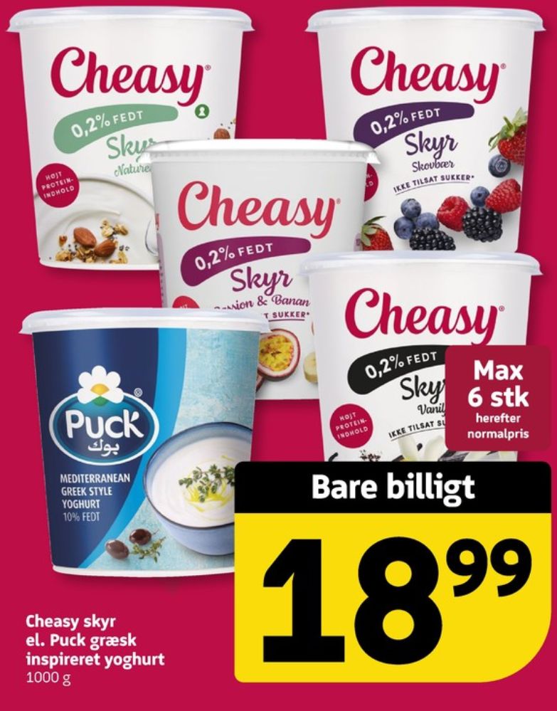 Cheasy, Vanilje Skyr 