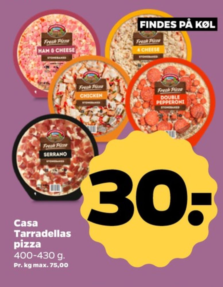 Casa Tarradellas, Serrano Pizza
