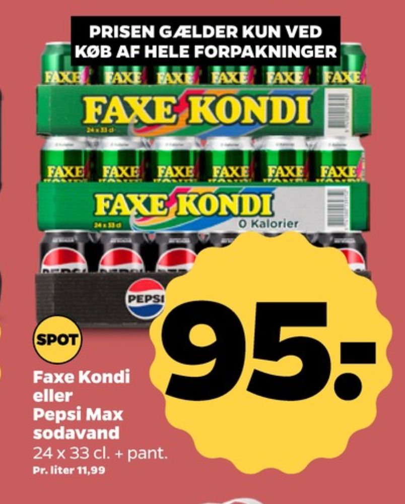 Pepsi Max, Cola 24 pk.