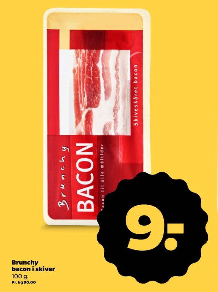 Brunchy, Baconskiver